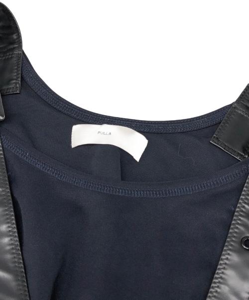 TOGA PULLA（トーガ プルラ）TOGA PULLA (トーガ プルラ) ハイツイストスムースドレス ブラック サイズ:36の古着・服飾アイテム