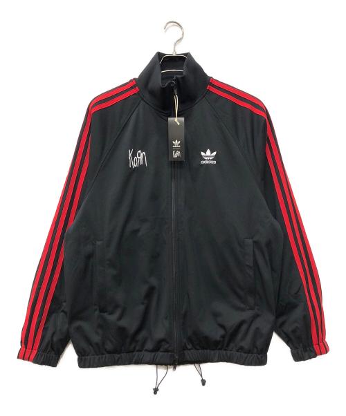 adidas（アディダス）adidas (アディダス) KORN (コーン) TRACK TOP ブラック サイズ:M 未使用品の古着・服飾アイテム