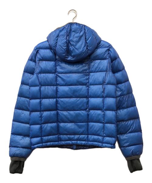 DOLCE & GABBANA（ドルチェ＆ガッバーナ）DOLCE & GABBANA (ドルチェ＆ガッバーナ) スケルトンフーデットダウンジャケット ブルー サイズ:44の古着・服飾アイテム