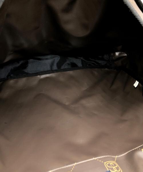 stussy（ステューシー）stussy (ステューシー) SS モノグラム PVC 総柄メッセンジャーバッグ ブラウン サイズ:下記参照の古着・服飾アイテム