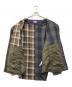 THE NORTH FACE (ザ ノース フェイス) nanamica (ナナミカ) Plaid Patchwork Shirt グレー サイズ:L：16000円