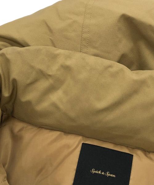 Spick and Span（スピック＆スパン）Spick and Span (スピックアンドスパン) 撥水フーデッドダウンコート ベージュ サイズ:36の古着・服飾アイテム