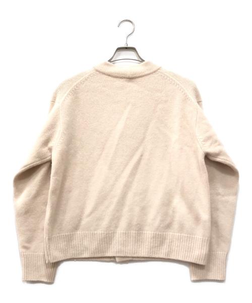 AURALEE（オーラリー）AURALEE (オーラリー) BABY CASHMERE KNIT CARDIGAN ホワイト サイズ:3の古着・服飾アイテム