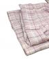 中古・古着 AURALEE (オーラリー) LINEN SILK CHECK PANTS ピンク サイズ:1：10000円