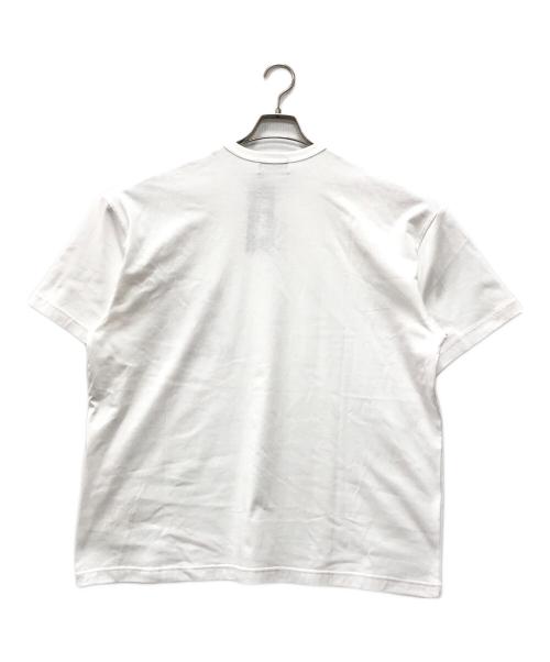 NIKE（ナイキ）NIKE (ナイキ) BLACK COMME des GARCONS (ブラックコムデギャルソン) 綿天竺 NIKE メッセージプリント ホワイト サイズ:S 未使用品の古着・服飾アイテム