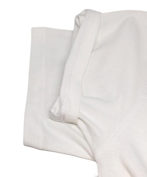 NIKE（ナイキ）NIKE (ナイキ) BLACK COMME des GARCONS (ブラックコムデギャルソン) 綿天竺 NIKE メッセージプリント ホワイト サイズ:S 未使用品の古着・服飾アイテム