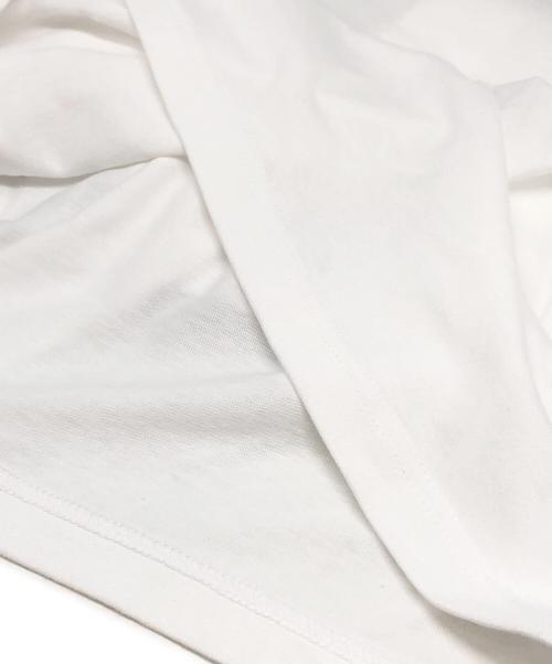 NIKE（ナイキ）NIKE (ナイキ) BLACK COMME des GARCONS (ブラックコムデギャルソン) 綿天竺 NIKE メッセージプリント ホワイト サイズ:S 未使用品の古着・服飾アイテム