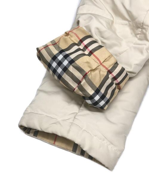 BURBERRY GOLF（バーバリーゴルフ）BURBERRY GOLF (バーバリーゴルフ) 裏地ノバチェックフーデッドダウンジャケット ベージュ サイズ:Mの古着・服飾アイテム