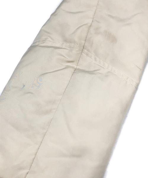 BURBERRY GOLF（バーバリーゴルフ）BURBERRY GOLF (バーバリーゴルフ) 裏地ノバチェックフーデッドダウンジャケット ベージュ サイズ:Mの古着・服飾アイテム