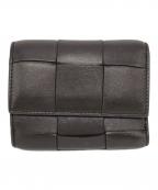 BOTTEGA VENETAボッテガベネタ）の古着「3つ折り財布」｜ブラウン