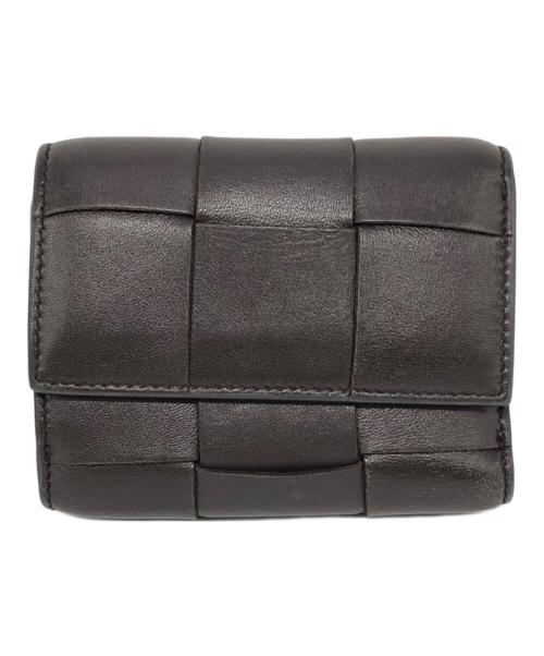 BOTTEGA VENETA（ボッテガベネタ）BOTTEGA VENETA (ボッテガベネタ) 3つ折り財布 ブラウン サイズ:下記参照の古着・服飾アイテム