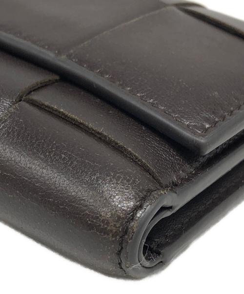 BOTTEGA VENETA（ボッテガベネタ）BOTTEGA VENETA (ボッテガベネタ) 3つ折り財布 ブラウン サイズ:下記参照の古着・服飾アイテム