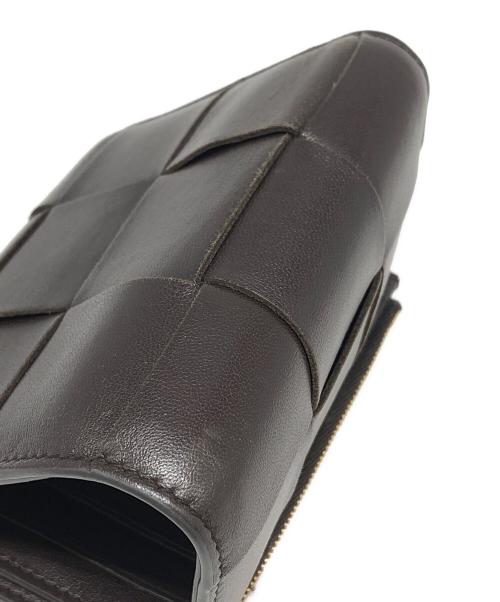 BOTTEGA VENETA（ボッテガベネタ）BOTTEGA VENETA (ボッテガベネタ) 3つ折り財布 ブラウン サイズ:下記参照の古着・服飾アイテム