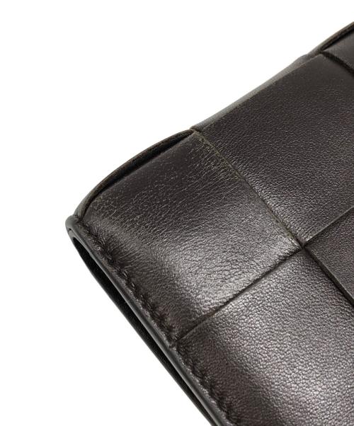 BOTTEGA VENETA（ボッテガベネタ）BOTTEGA VENETA (ボッテガベネタ) 3つ折り財布 ブラウン サイズ:下記参照の古着・服飾アイテム