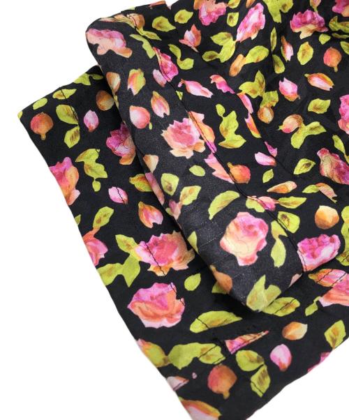 BALENCIAGA（バレンシアガ）BALENCIAGA (バレンシアガ) 花柄イージーパンツ ブラック サイズ:38の古着・服飾アイテム