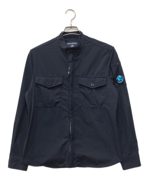 EMPORIO ARMANI（エンポリオアルマーニ）EMPORIO ARMANI (エンポリオアルマーニ) C.P COMPANY (シーピーカンパニー) ゴーグルジップジャケット ネイビー サイズ:XSの古着・服飾アイテム