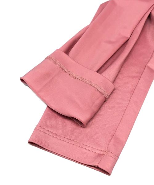 MM6 Maison Margiela（エムエムシックスメゾンマルジェラ）MM6 Maison Margiela (エムエムシックスメゾンマルジェラ) ハイネックカットソー ピンク サイズ:Sの古着・服飾アイテム