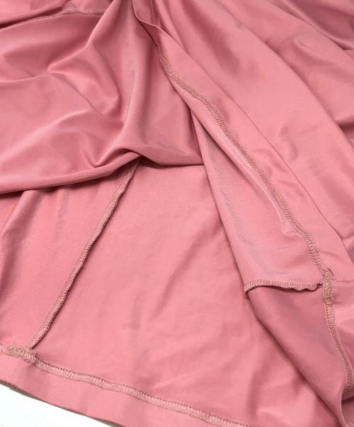 MM6 Maison Margiela（エムエムシックスメゾンマルジェラ）MM6 Maison Margiela (エムエムシックスメゾンマルジェラ) ハイネックカットソー ピンク サイズ:Sの古着・服飾アイテム