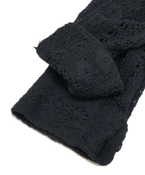 OUR LEGACY（アワーレガシー）OUR LEGACY (アワーレガシー) COCO SHIRT CROCHET ブラック サイズ:44の古着・服飾アイテム