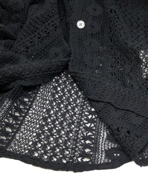 OUR LEGACY（アワーレガシー）OUR LEGACY (アワーレガシー) COCO SHIRT CROCHET ブラック サイズ:44の古着・服飾アイテム