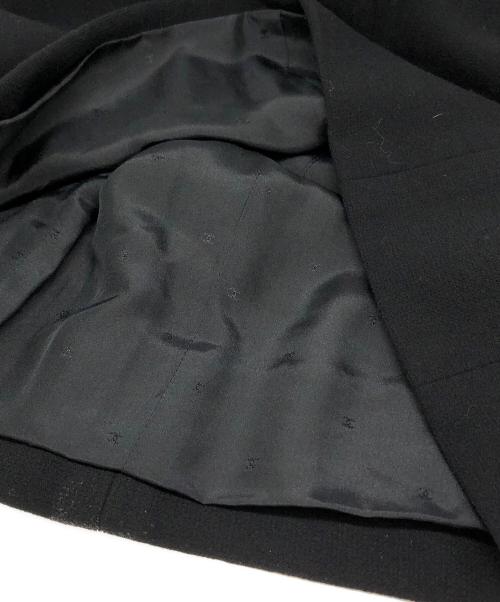 CHANEL（シャネル）CHANEL (シャネル) ウール台形スカート ブラック サイズ:38の古着・服飾アイテム