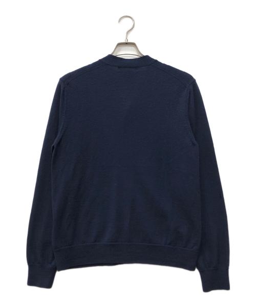 COMME des GARCONS HOMME DEUX（コムデギャルソン オム ドゥ）COMME des GARCONS HOMME DEUX (コムデギャルソン オム ドゥ) NIKE (ナイキ) スウォシュライン ニットカーディガン ネイビー サイズ:Mの古着・服飾アイテム