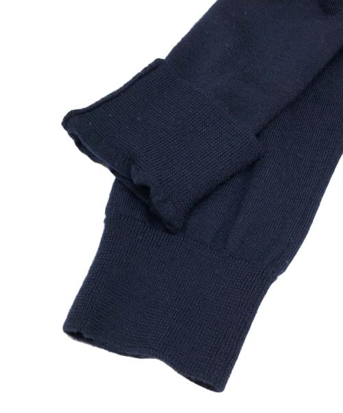 COMME des GARCONS HOMME DEUX（コムデギャルソン オム ドゥ）COMME des GARCONS HOMME DEUX (コムデギャルソン オム ドゥ) NIKE (ナイキ) スウォシュライン ニットカーディガン ネイビー サイズ:Mの古着・服飾アイテム