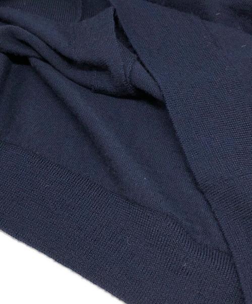 COMME des GARCONS HOMME DEUX（コムデギャルソン オム ドゥ）COMME des GARCONS HOMME DEUX (コムデギャルソン オム ドゥ) NIKE (ナイキ) スウォシュライン ニットカーディガン ネイビー サイズ:Mの古着・服飾アイテム