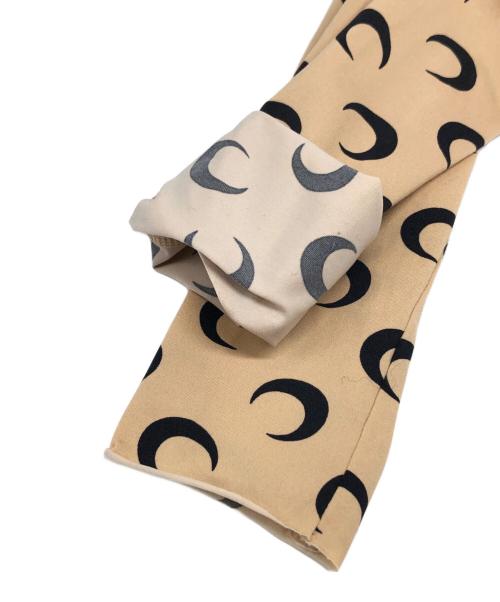 MARINE SERRE（マリーンセル）marine serre (マリーンセル) ムーントップストレッチカットソー ベージュ サイズ:XSの古着・服飾アイテム