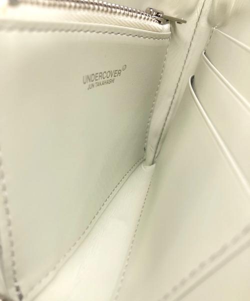 UNDERCOVERISM（アンダーカバーイズム）UNDERCOVERISM (アンダーカバーイズム) 総柄レザーL字ZIPポーチ財布 ブラック サイズ:下記参照の古着・服飾アイテム