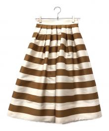 SHE TOKYO（シートーキョー）の古着「Anna Border white/camel」｜ベージュ