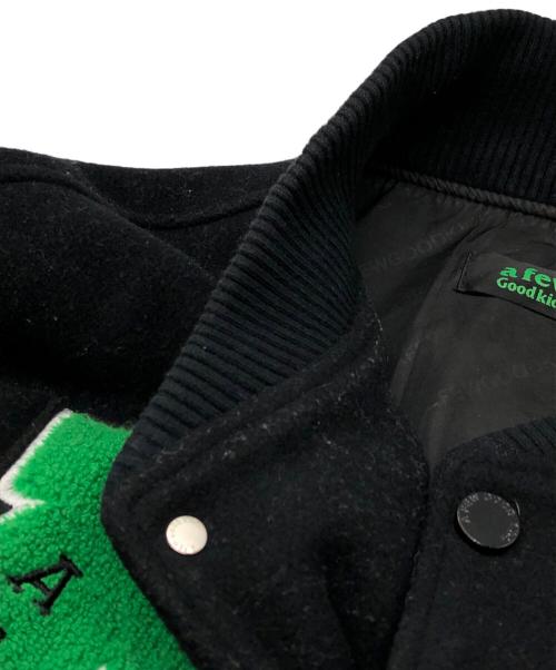 A FEW GOOD KIDS（アフューグッドキッズ）A FEW GOOD KIDS (アフューグッドキッズ) AFGK 3D LOGO スタジャン ブラック サイズ:Mの古着・服飾アイテム