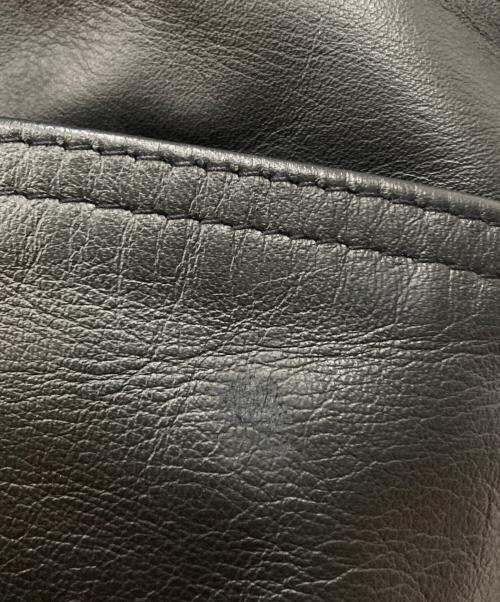 Schott（ショット）Schott (ショット) レザーパンツ ブラック サイズ:SIZE 66cm (W26)の古着・服飾アイテム