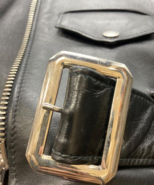 Schott（ショット）Schott (ショット) 613UHT ホースハイド ワンスター ライダースジャケット ブラック サイズ:34の古着・服飾アイテム