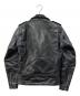 Schott (ショット) 613UHT ホースハイド ワンスター ライダースジャケット ブラック サイズ:34：57000円