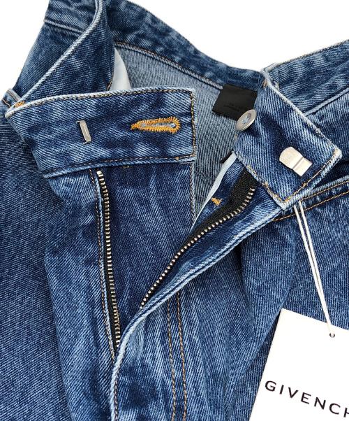 GIVENCHY（ジバンシィ）GIVENCHY (ジバンシィ) ロークロッチ ワイドレッグ ジーンズ インディゴ サイズ:30の古着・服飾アイテム