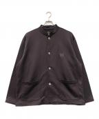 Needlesニードルズ）の古着「スタンドカラーポリジャケット」｜ブラウン