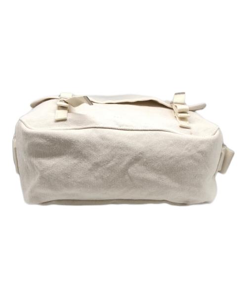 SLOW&CO（スロウアンドコー）SLOW＆CO (スロウアンドコー) トラックフレンチアーミーショルダーバッグ ホワイト サイズ:下記参照の古着・服飾アイテム