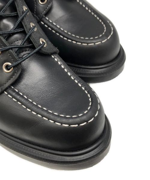 RED WING（レッドウィング）RED WING (レッドウィング) SUPERSOLE 6' MOC-TOE ブラック サイズ:27cmの古着・服飾アイテム