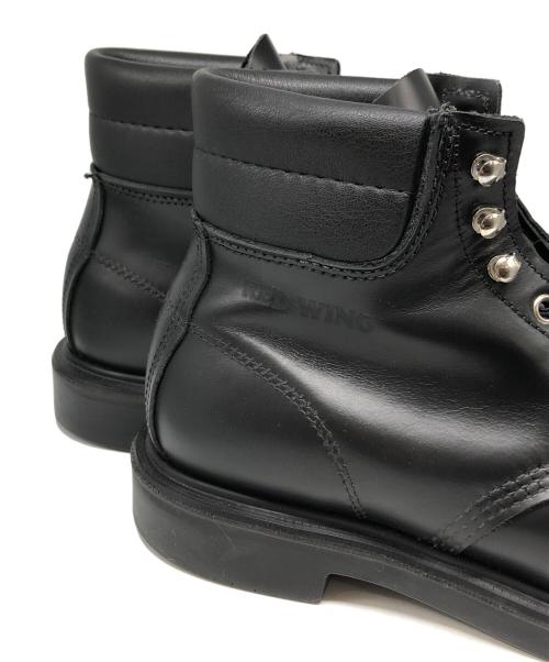 RED WING（レッドウィング）RED WING (レッドウィング) SUPERSOLE 6' MOC-TOE ブラック サイズ:27cmの古着・服飾アイテム