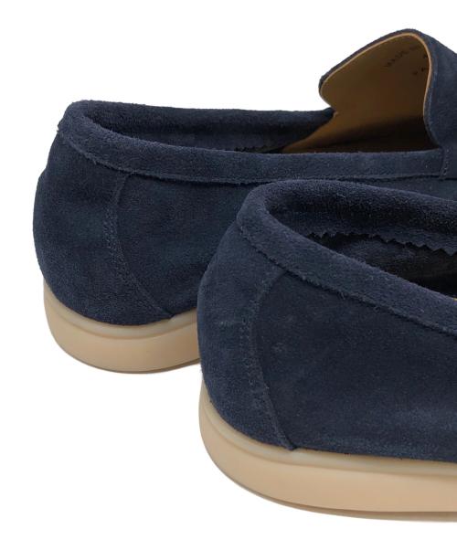 LORO PIANA（ロロピアーナ）LORO PIANA (ロロピアーナ) サマー・ウォーク・モカシン ネイビー サイズ:44の古着・服飾アイテム