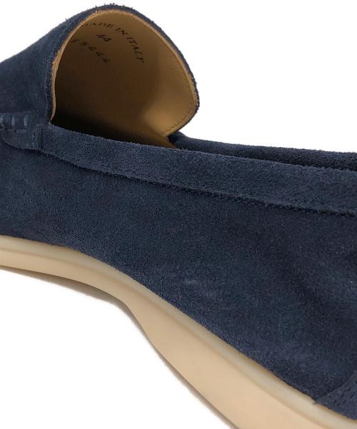 LORO PIANA（ロロピアーナ）LORO PIANA (ロロピアーナ) サマー・ウォーク・モカシン ネイビー サイズ:44の古着・服飾アイテム
