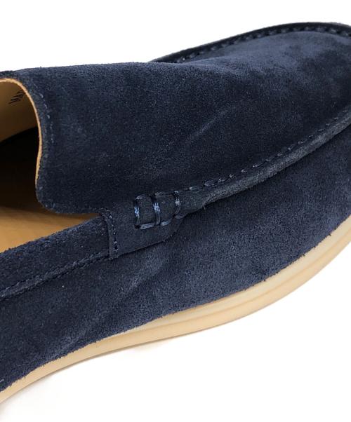 LORO PIANA（ロロピアーナ）LORO PIANA (ロロピアーナ) サマー・ウォーク・モカシン ネイビー サイズ:44の古着・服飾アイテム