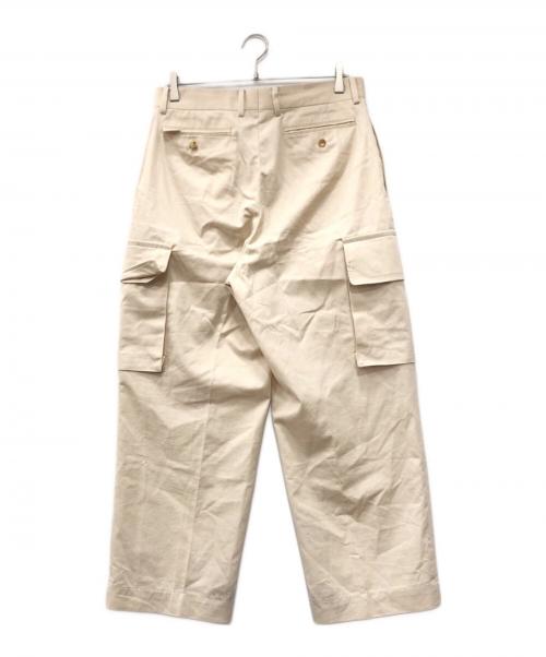 HERILL（ヘリル）HERILL (ヘリル) Egyptiancotton Chino Cargopants アイボリー サイズ:2の古着・服飾アイテム