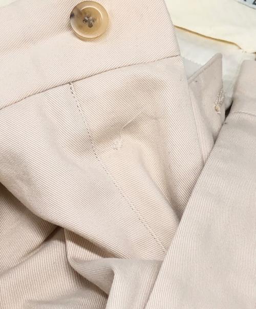 HERILL（ヘリル）HERILL (ヘリル) Egyptiancotton Chino Cargopants アイボリー サイズ:2の古着・服飾アイテム