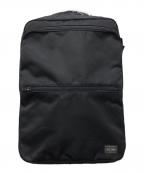 PORTERポーター）の古着「TIMEデイパック」｜ブラック