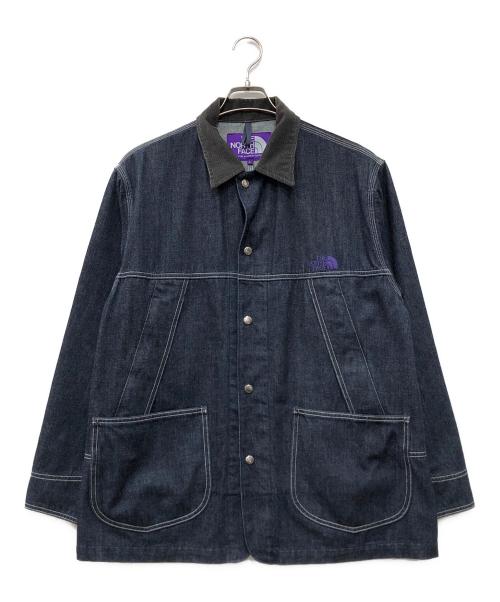 THE NORTHFACE PURPLELABEL（ザ・ノースフェイス パープルレーベル）THE NORTHFACE PURPLELABEL (ザ・ノースフェイス パープルレーベル) Denim Field Jacket インディゴ サイズ:Lの古着・服飾アイテム