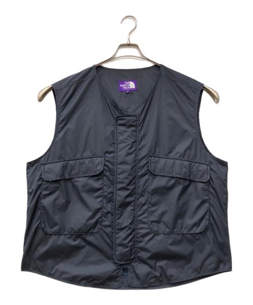 THE NORTHFACE PURPLELABEL（ザ・ノースフェイス パープルレーベル）THE NORTHFACE PURPLELABEL (ザ・ノースフェイス パープルレーベル) Mountain Wind Vest ネイビー サイズ:XLの古着・服飾アイテム