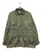 goldゴールド）の古着「NYLON WEATHER JUNGLE FATIGUE JACKET」｜グリーン
