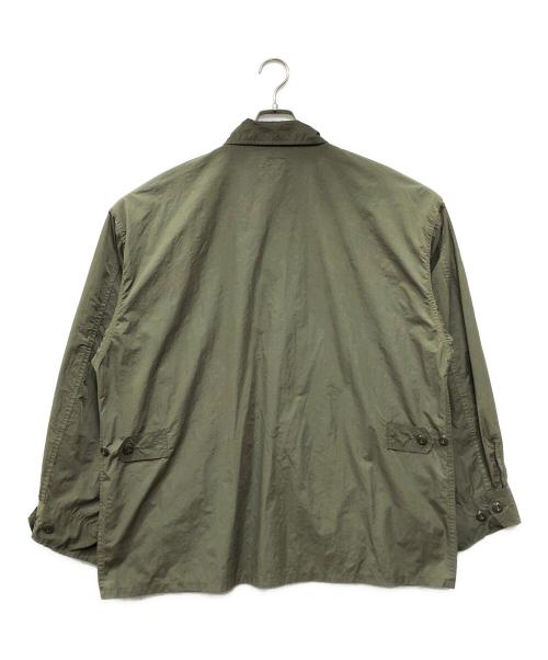 gold（ゴールド）gold (ゴールド) NYLON WEATHER JUNGLE FATIGUE JACKET グリーン サイズ:Lの古着・服飾アイテム